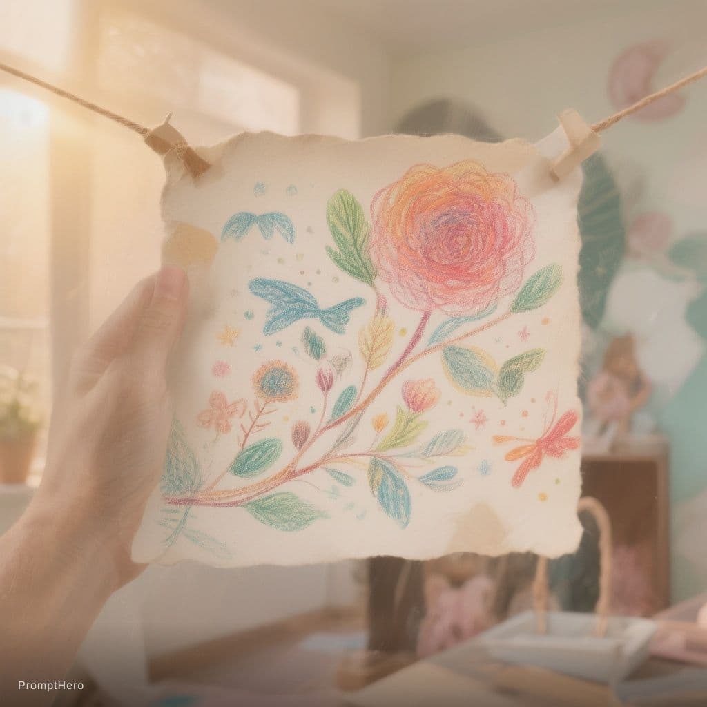 AI generated: i want to create a a post on mother's day in doodle form

