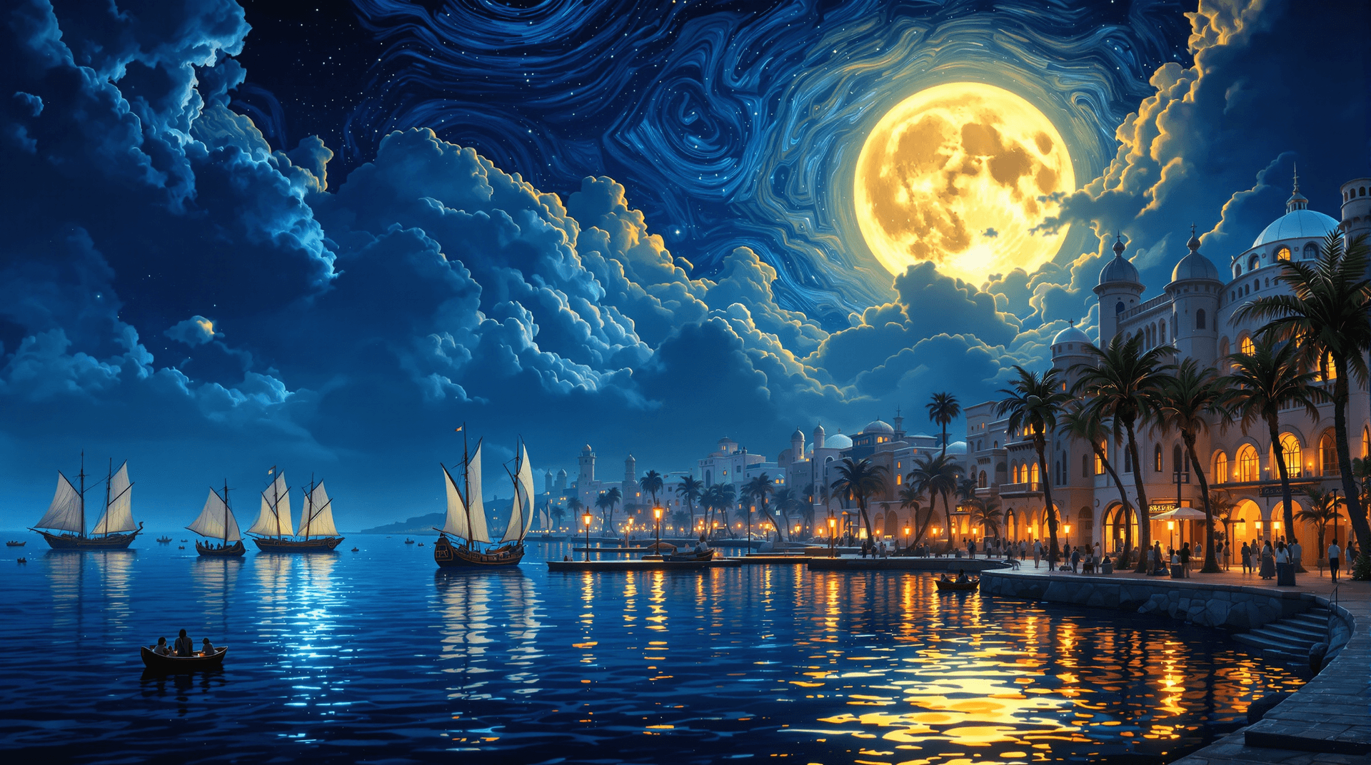AI generated: **Hyper-realistic fantasy cityscape, cinematic lighting, ultra-detailed, 8K resolution.** A **breath...