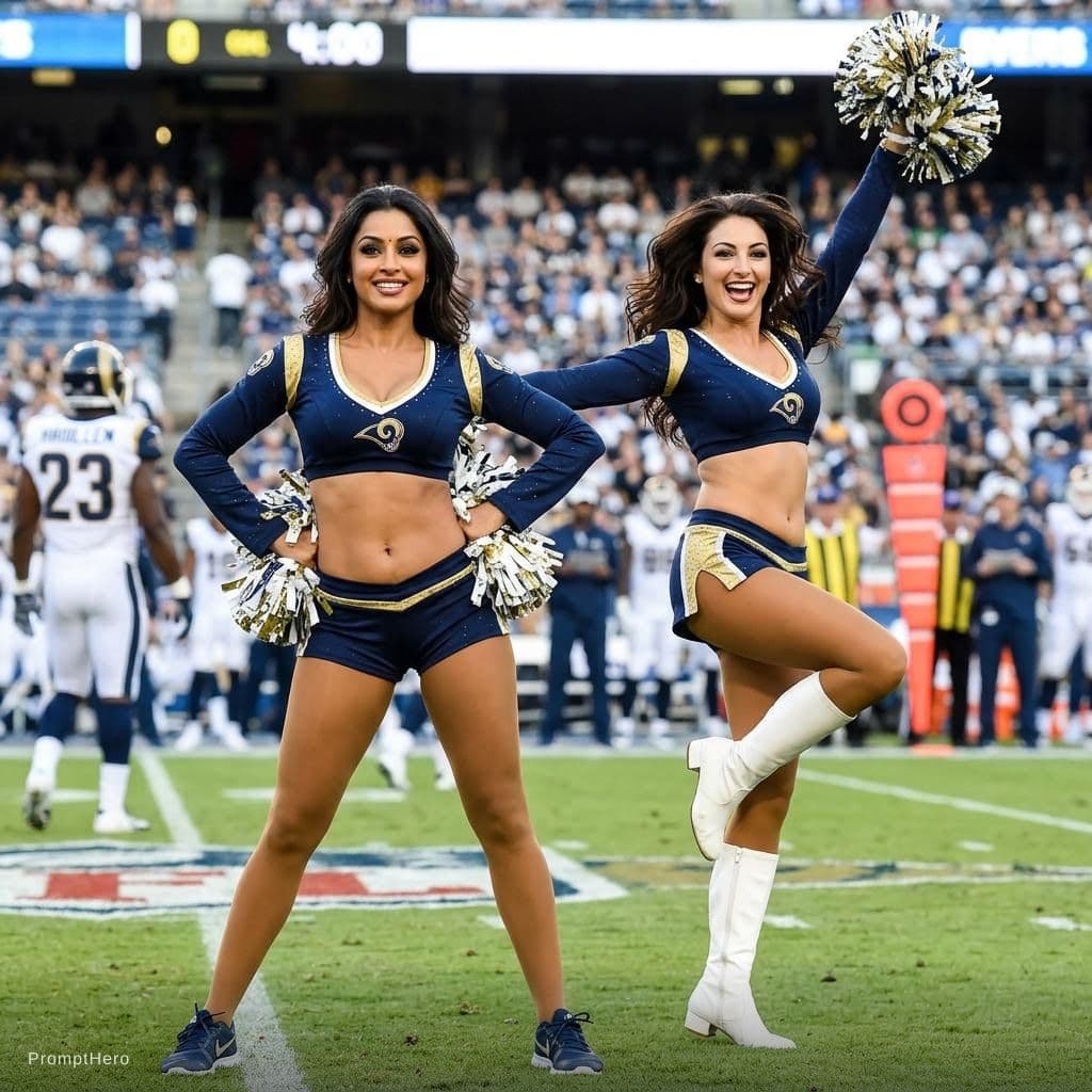 AI generated: They are in cheerleaders full size image