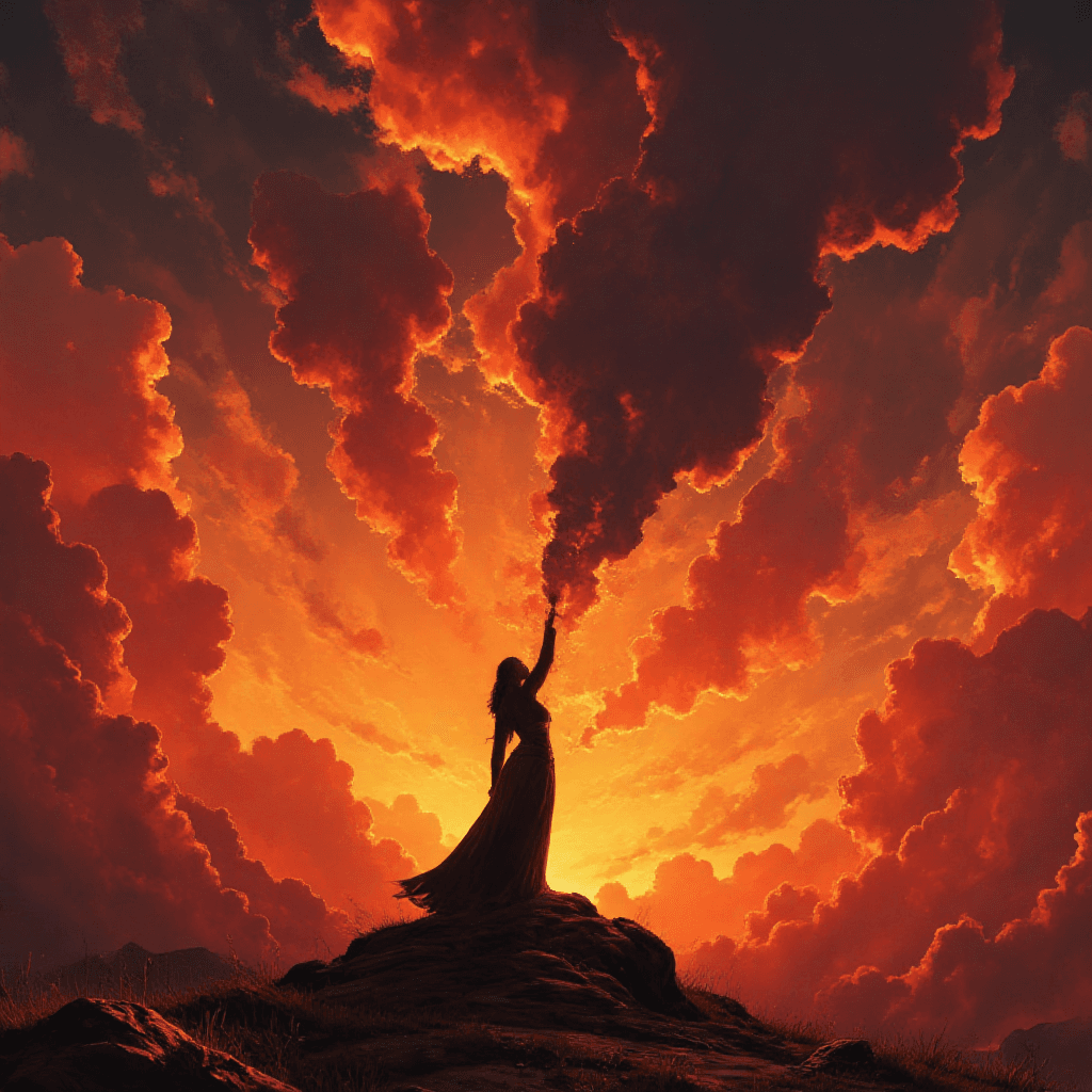 AI generated: Pride

Glorious pride lifts you high into crimson skies. Eyes can't see light of reality, less tha...
