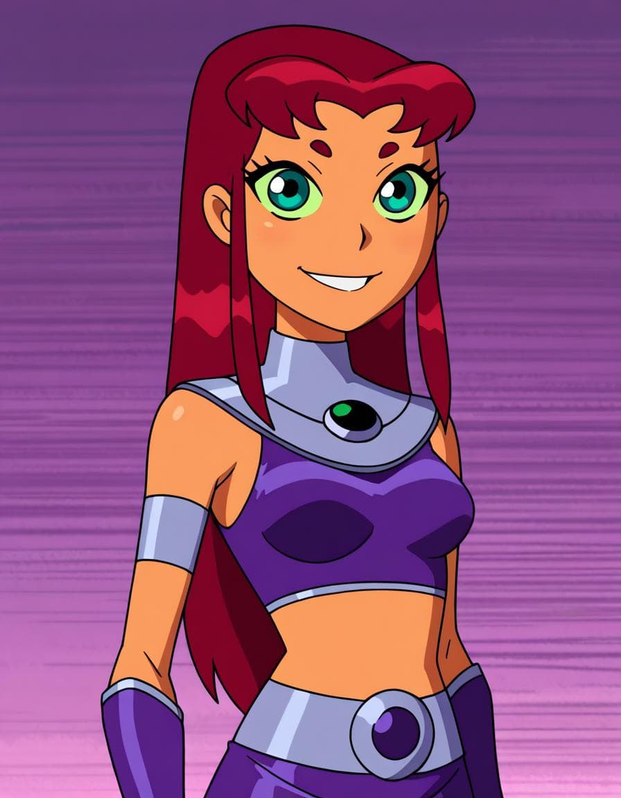 Starfire (Teen Titans) Pony + Illustrious