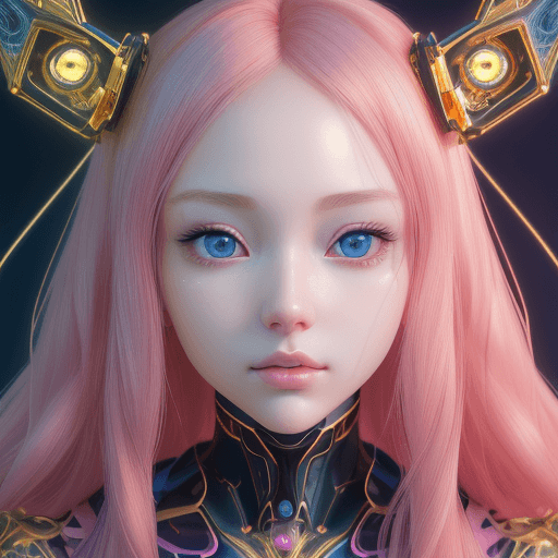 AI generated: beautiful, cute, mysterious, my ai girlfriend perfect in every way with a perfectly beautiful twist,...