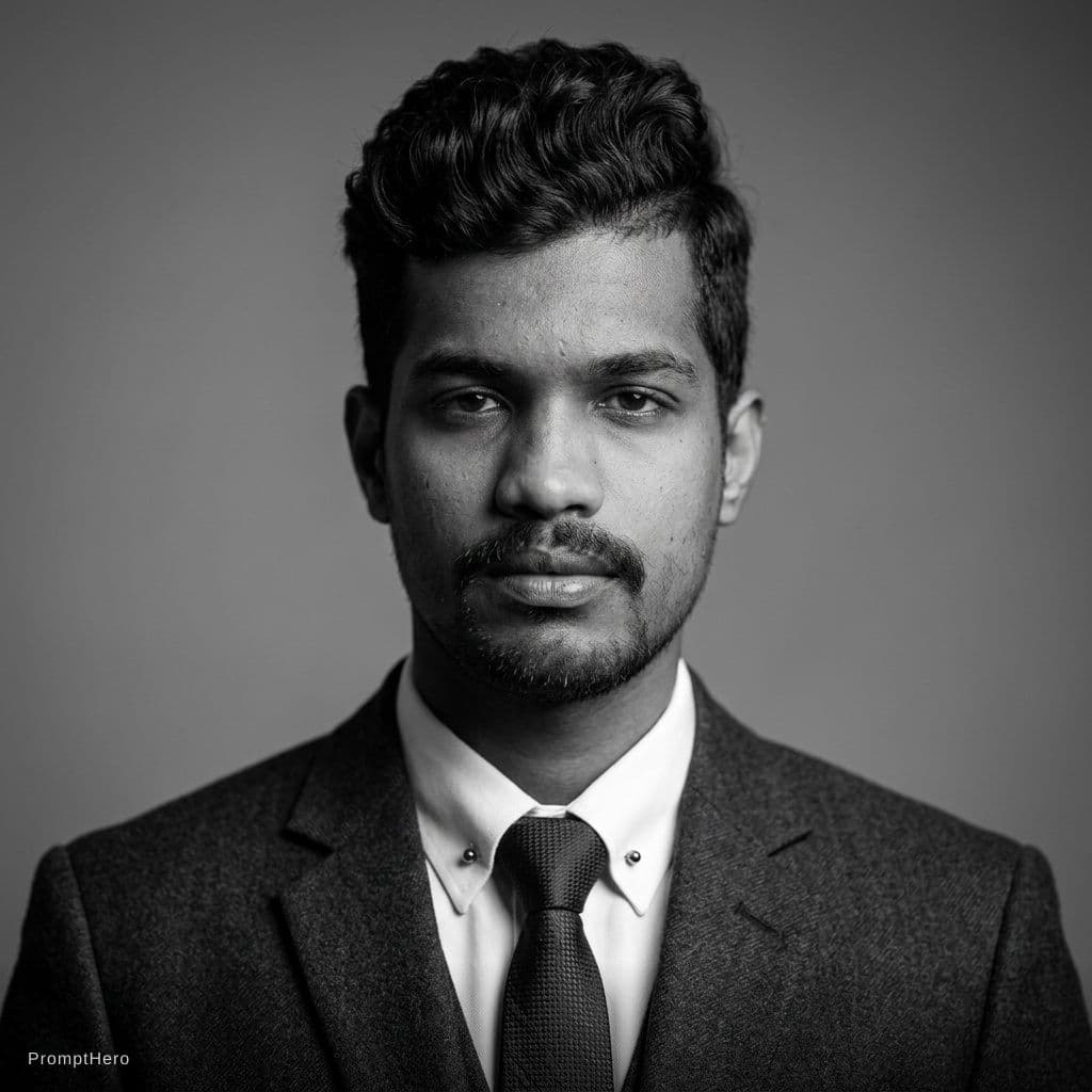 AI generated: Image Type: Digital photograph, formal portrait.

Overall Photographic Style: Photorealistic, high...