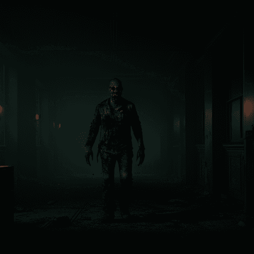 AI generated: 4k image shot from a zombie movie, cinematic composition, cinematic lighting, raytracing