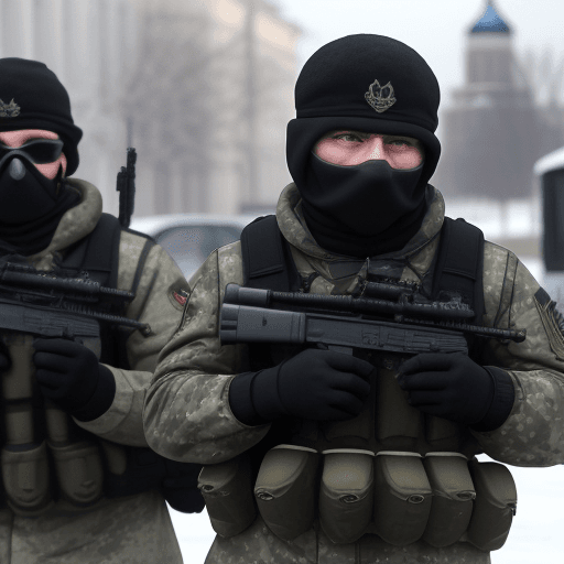 AI generated: Special Forces FSB Russia
