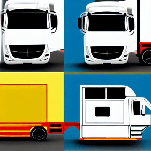AI generated: Create a simple clear logo for truck dispatch company
