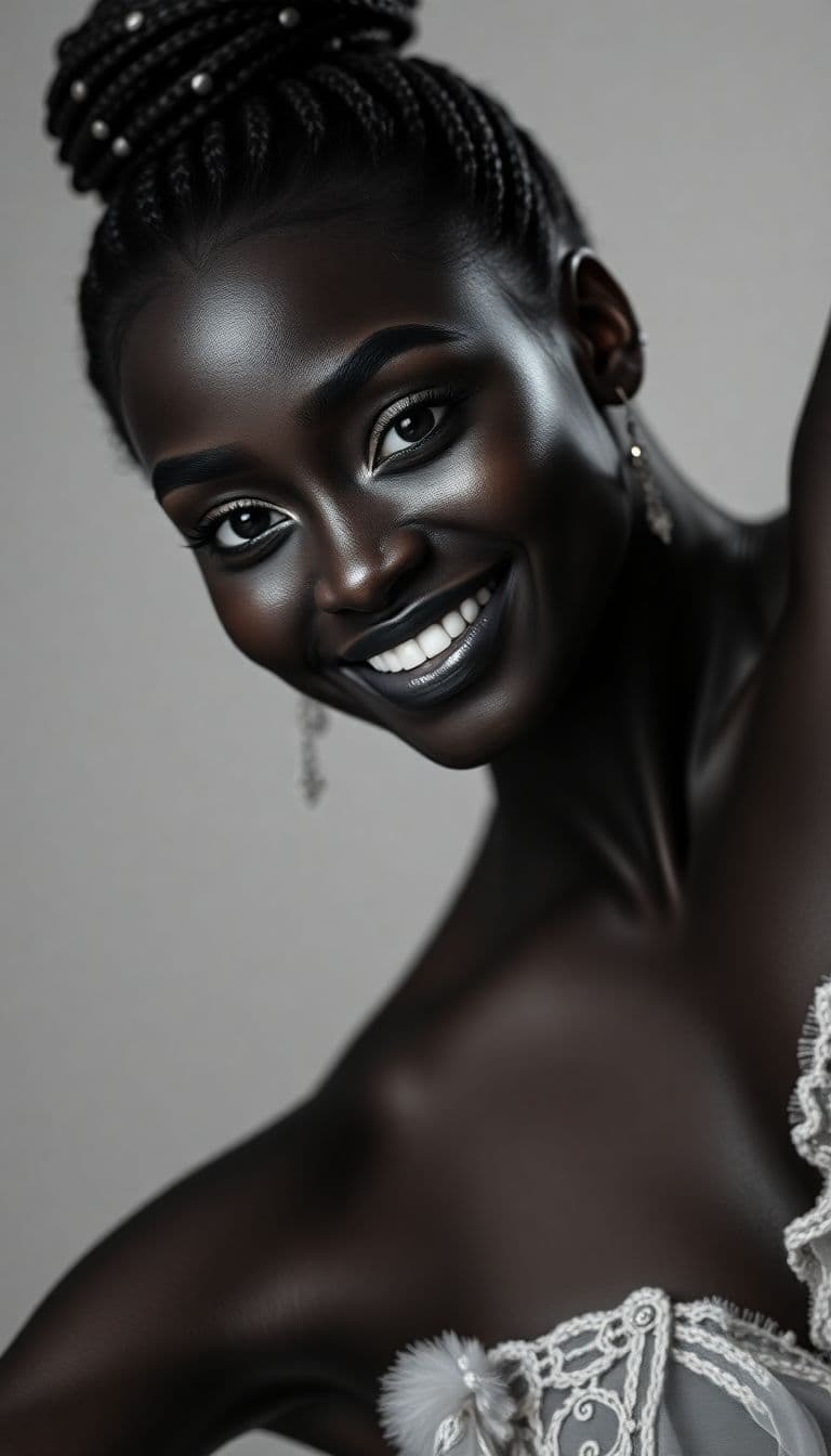 AI generated: black-female-ballerina-trending-on-artstation-sharp-focus-smile-intricate-details-highly-4k-by-89521...