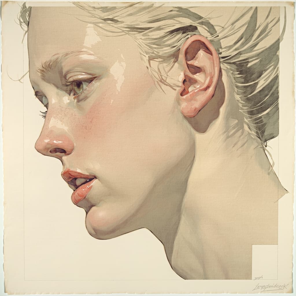 AI generated: inspired by the techniques of (((Joseph Christian Leyendecker))), featuring (bold brushwork) illustr...