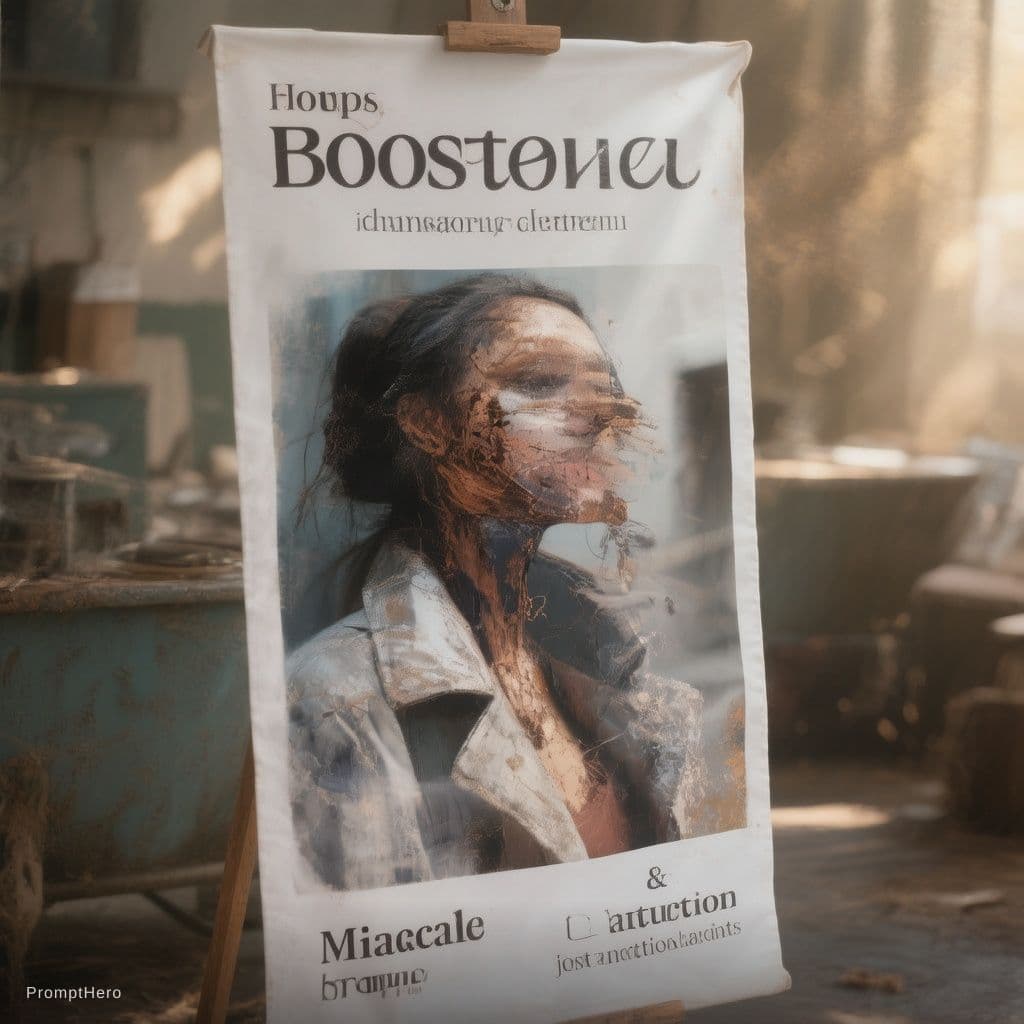 AI generated: an advertising to offer massages
