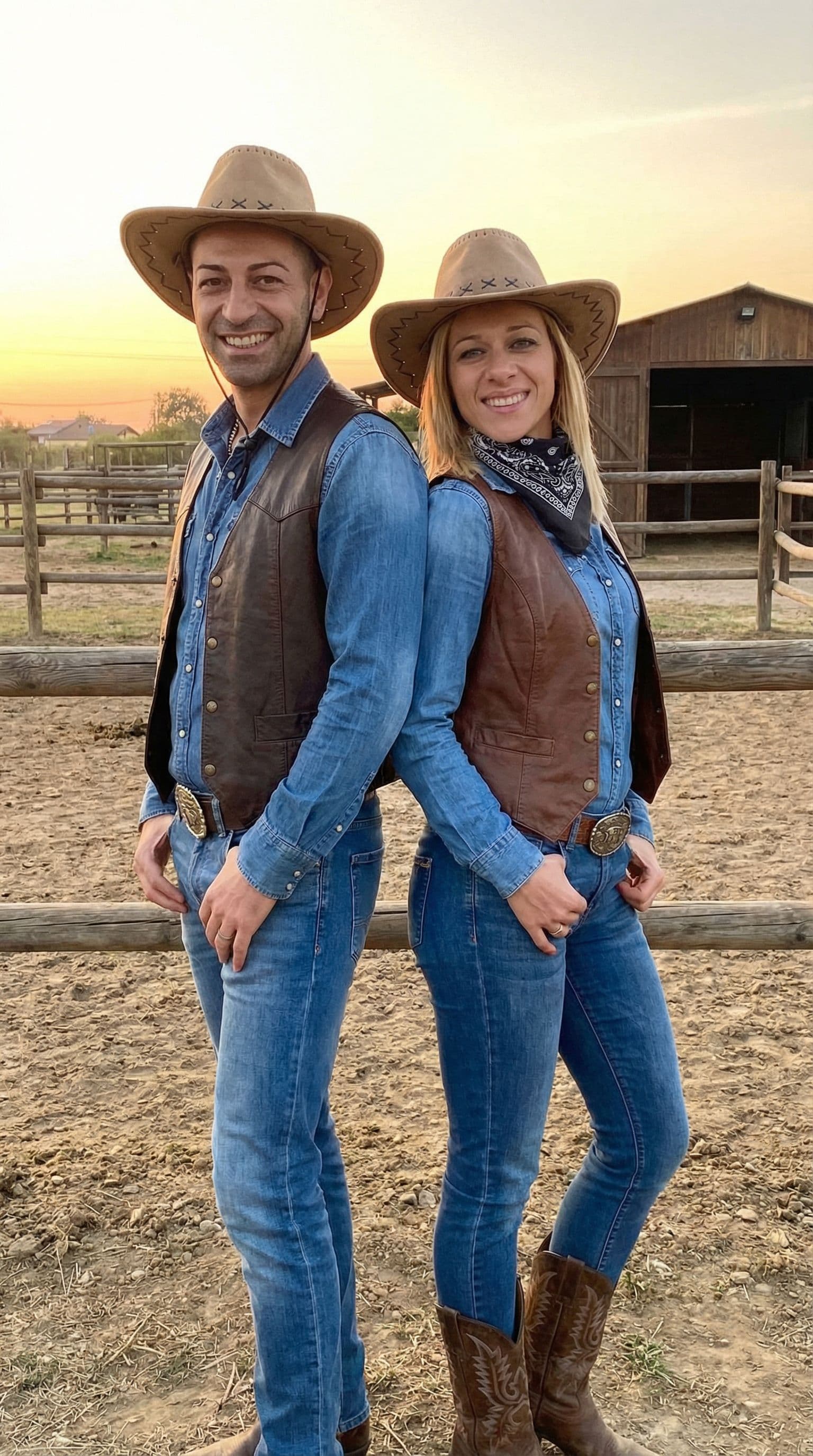 AI generated: Reverse cowgirl 