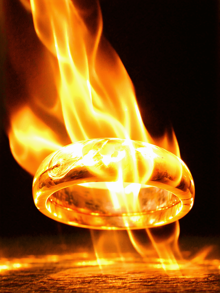 AI generated: A momentary gleam of phosphorus flame. Under the deepest shadows of the hall That maiden found a rin...