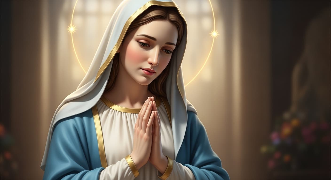 AI generated: vierge Marie