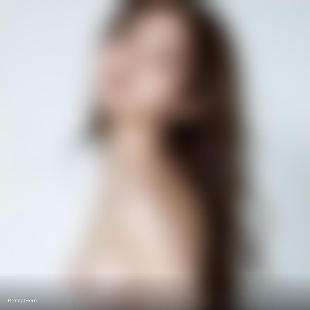 AI generated: Subject & Body Shape: A high-resolution high-angle shot of a beautiful young East Asian woman with a...