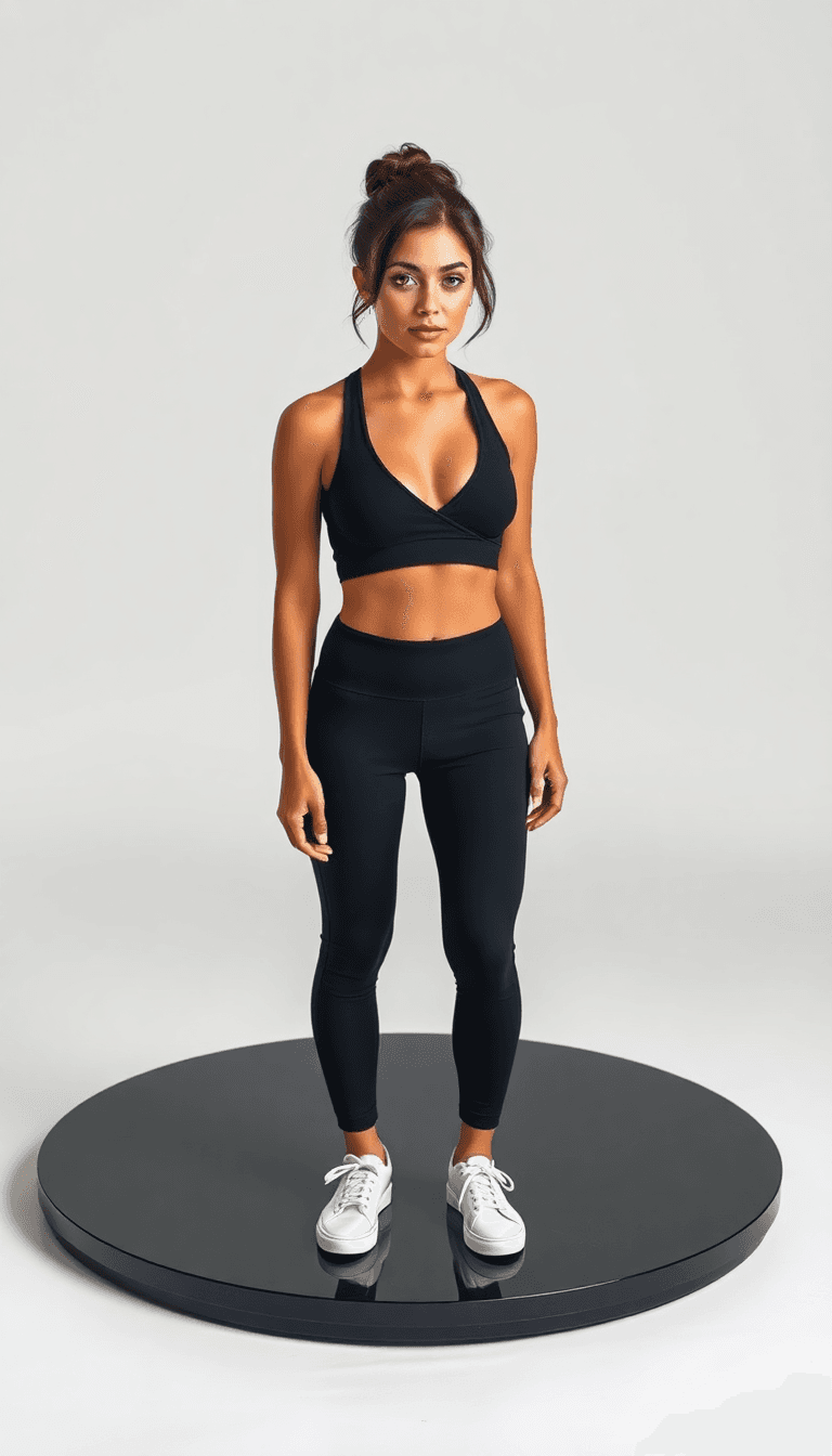 AI generated: "A hyper-realistic, ultra-detailed full-body depiction of a stunning British woman, standing natural...