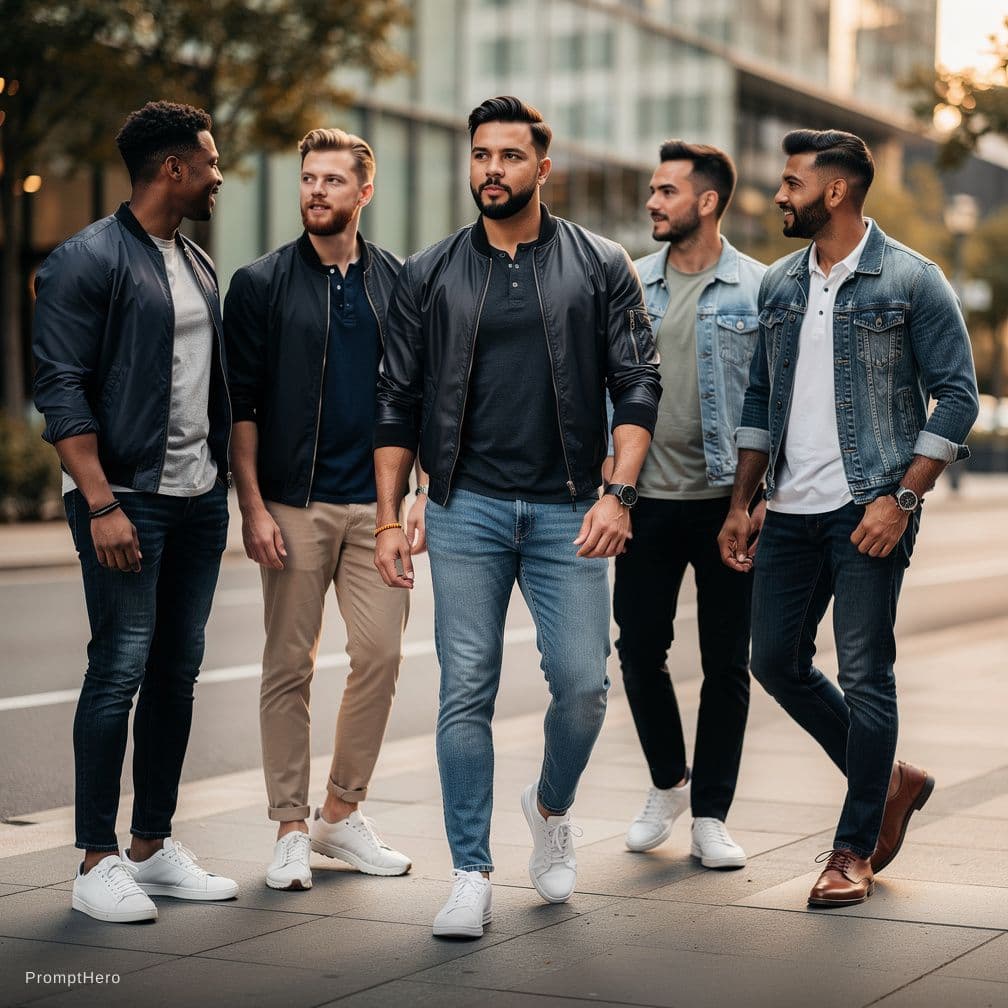 AI generated: men with bulge in underwear
