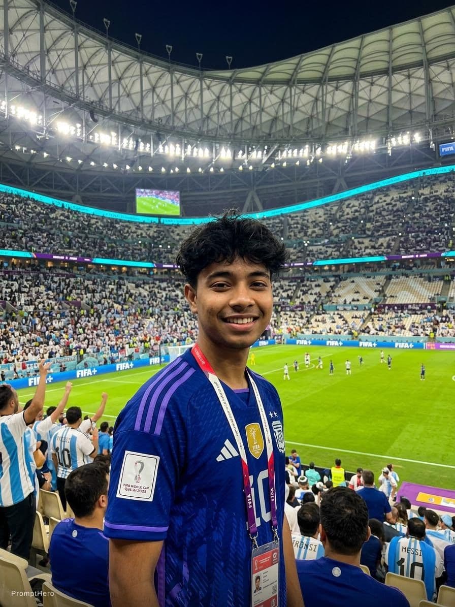 AI generated: FIFA stadium in FIFA Jersey