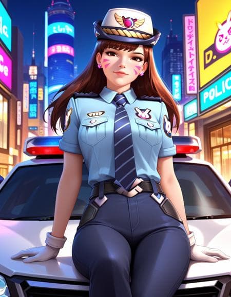 Officer D.Va (Pony & Illus) - Image 1