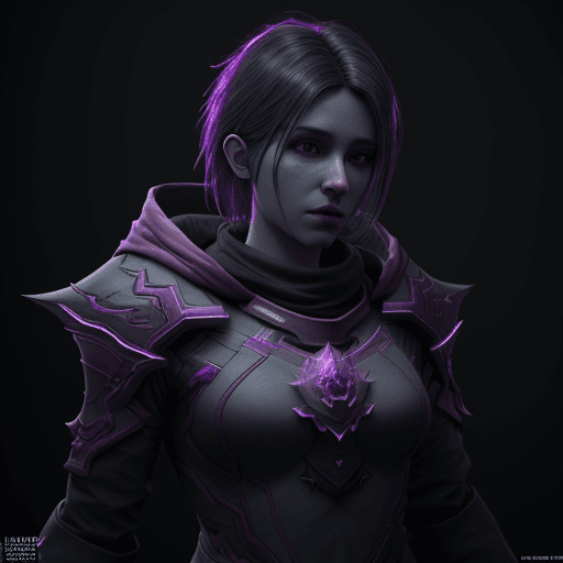 AI generated: character design, void arcanist, mist, photorealistic, octane render, unreal engine, hyper detailed,...