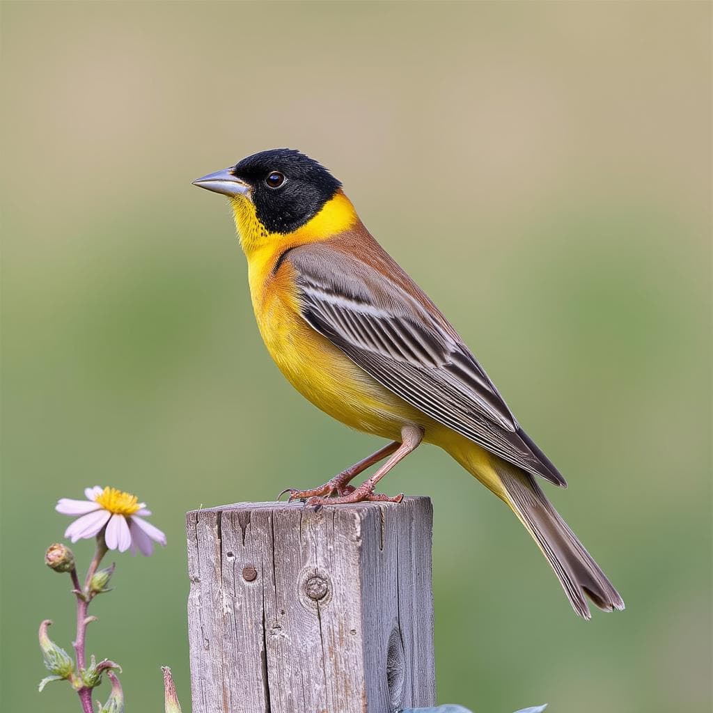 Black-headed Bunting - Image 3