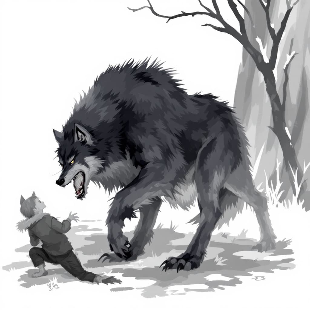 AI generated: werewolf by Cynthia Sheppard --q 5 --ar 1:2 --upbeta --v 5