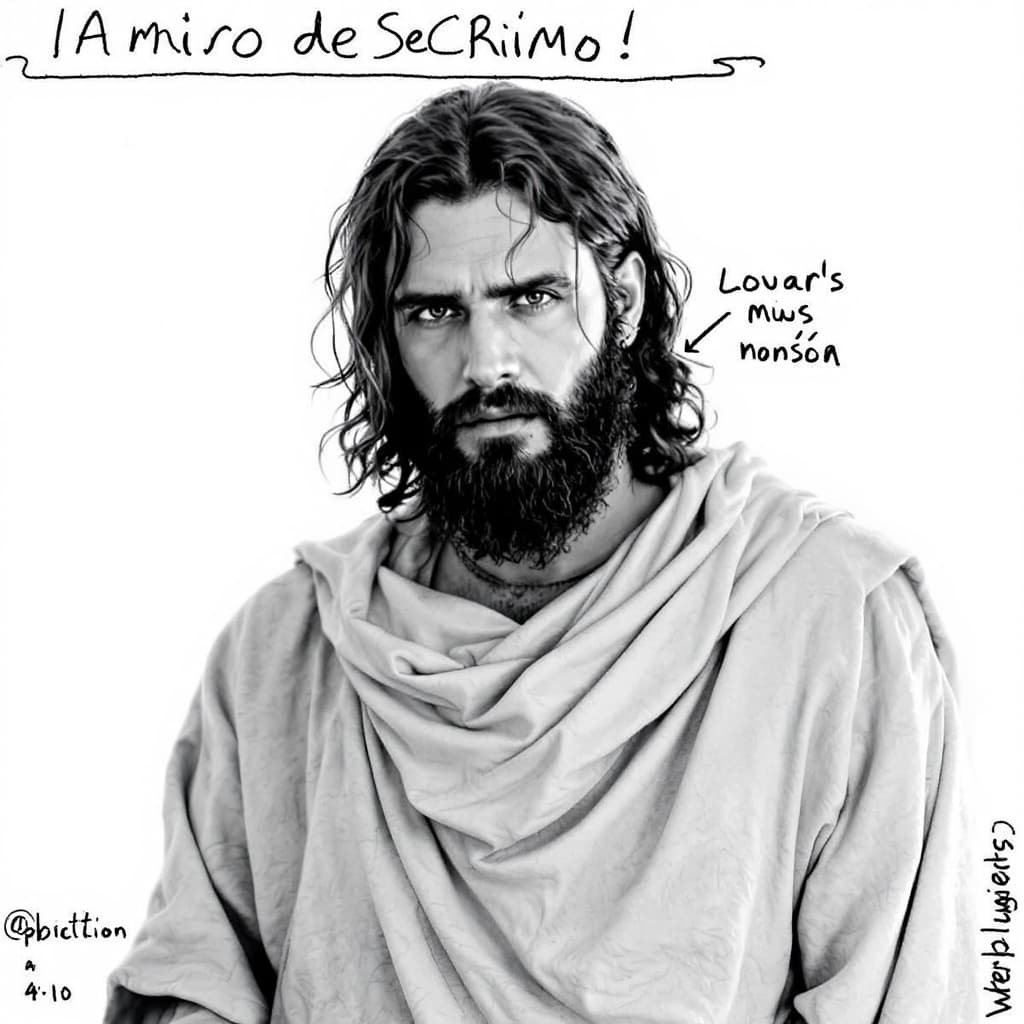 AI generated:  versículo: Isaías 41:10 cenário épico de cena de filme biblico.

 