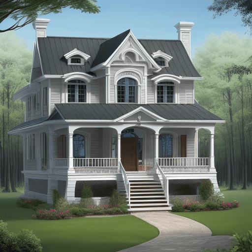 AI generated: Dream House