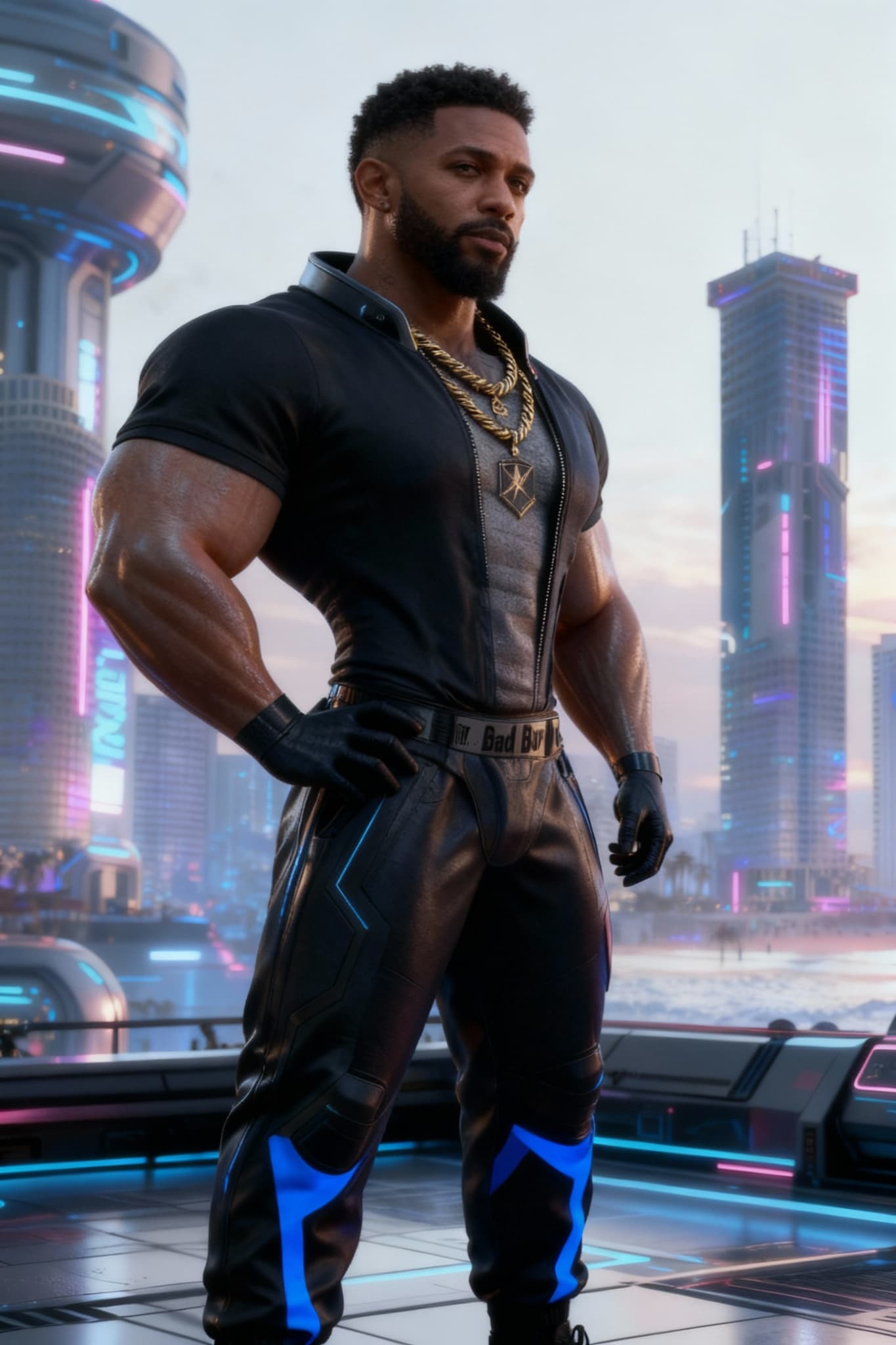 AI generated: Make Mickke Omar of Rock & Rule . No Tail. Unreal Engine 5: Ultra-realistic. Remove birds and Jordon...