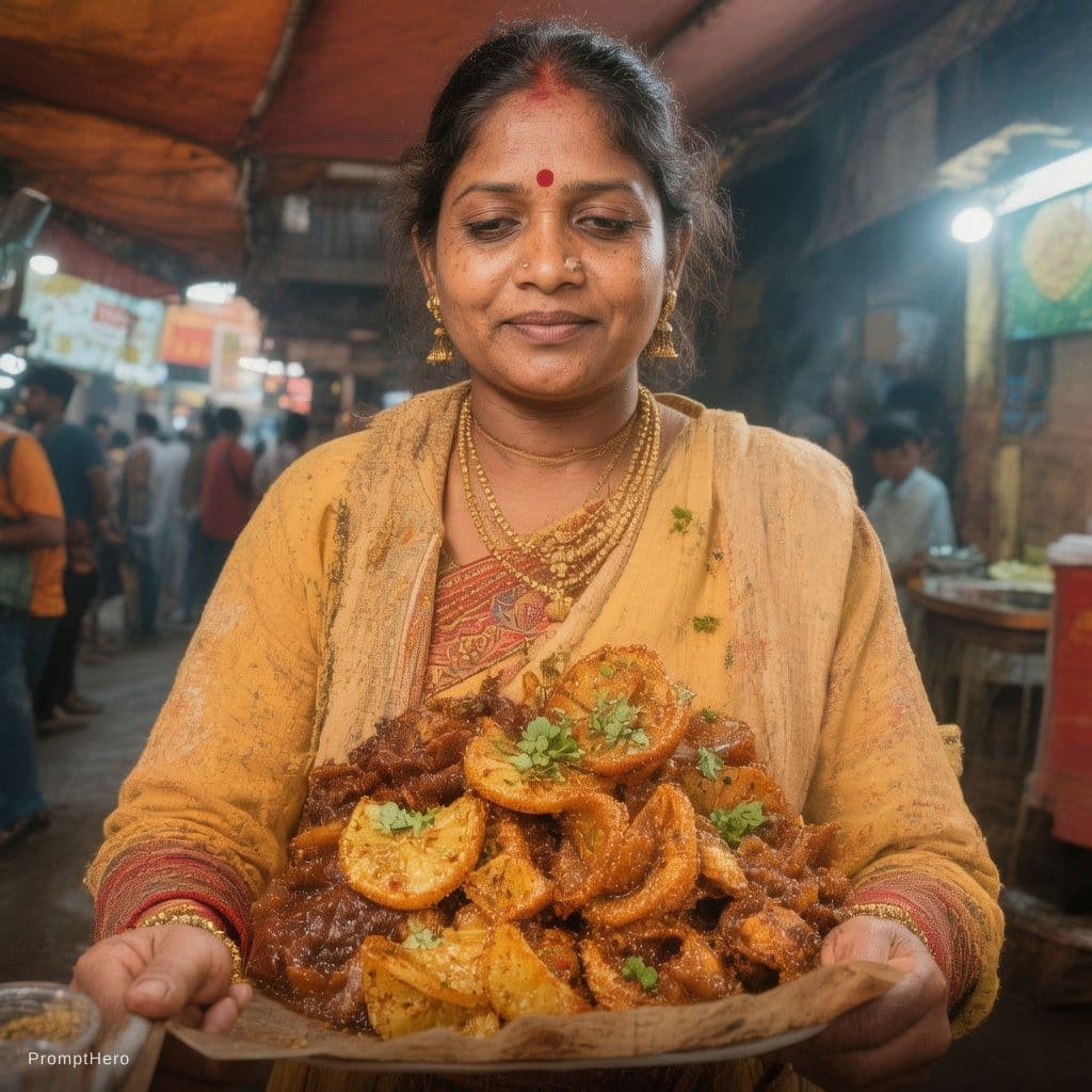 AI generated: Taste the heart of Cuttack with Meera's legendary Dahibara! 🤤 Discover the authentic flavors that m...