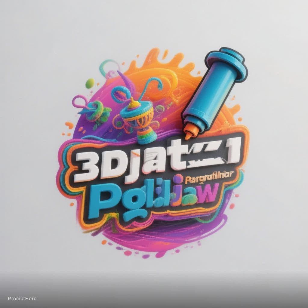 Hero prompt: Логотип для компании, занимающейся 3D‑печатью. Мин...