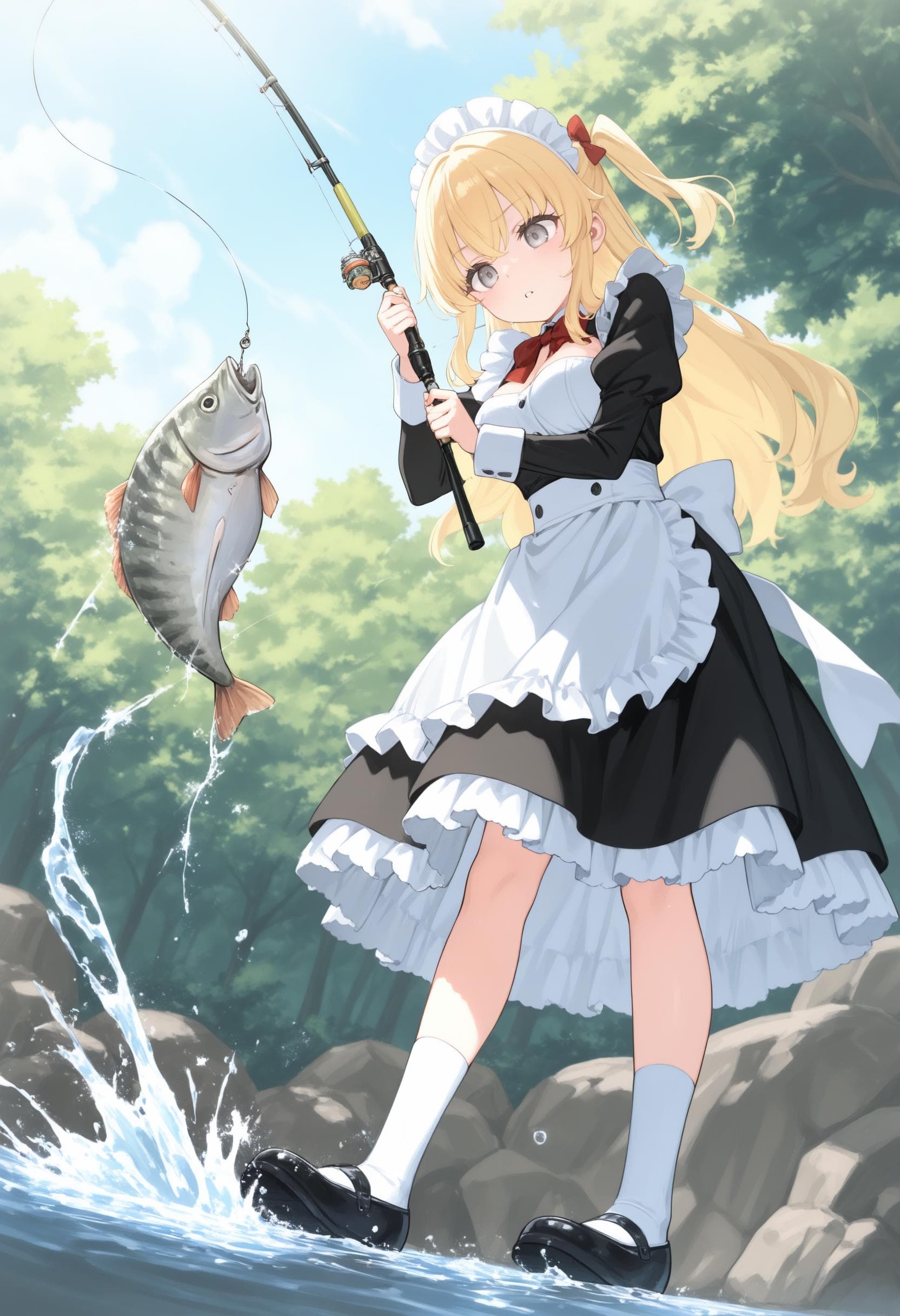 [Illust&XL] fishing / 釣り - Image 3
