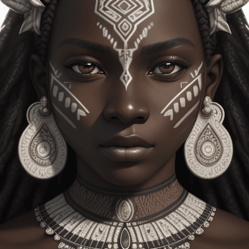 AI generated: Highly intricate beautiful breathtaking closeup professional photography, masterpiece artwork, black...