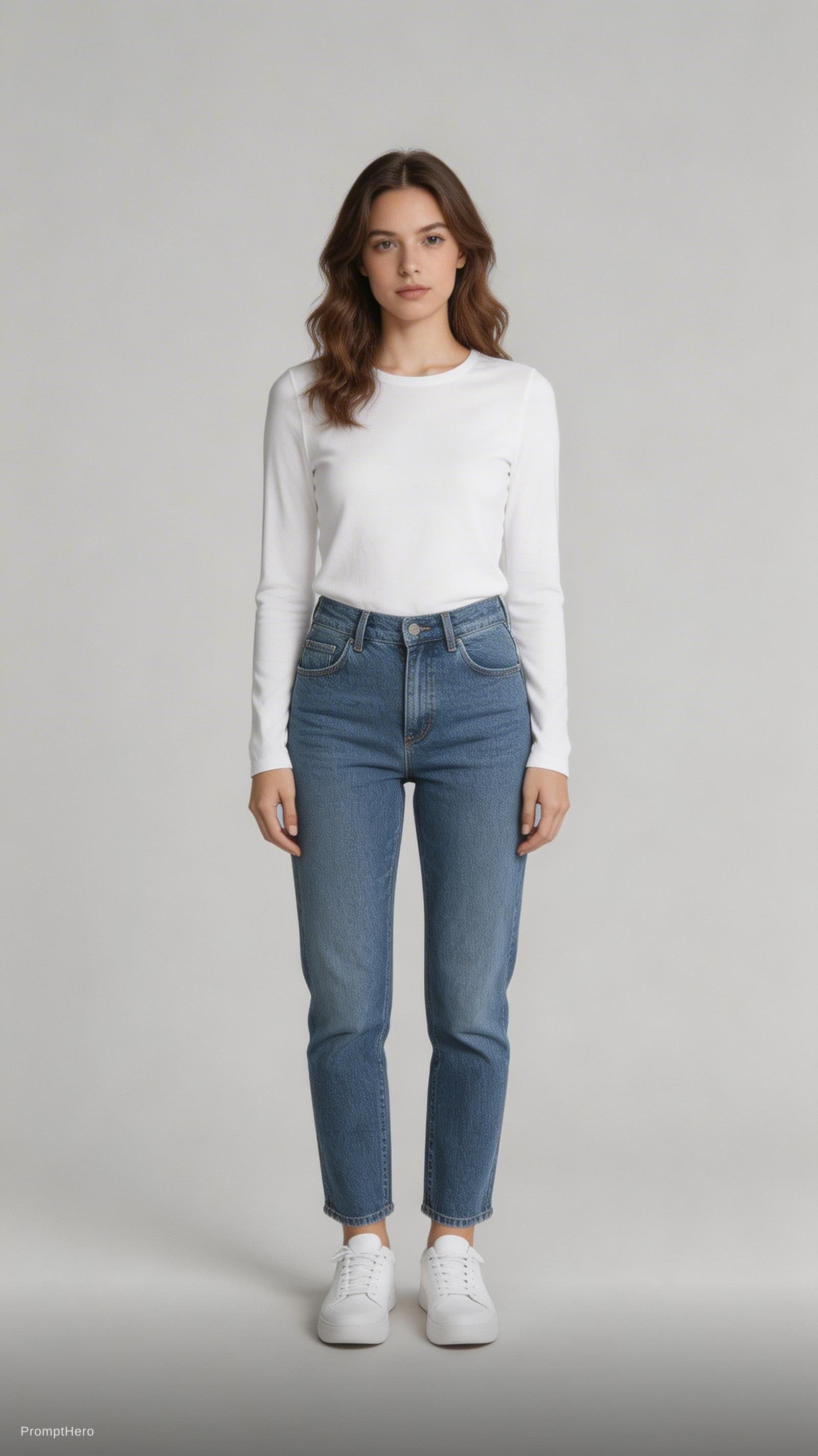AI generated: I want full body of the model