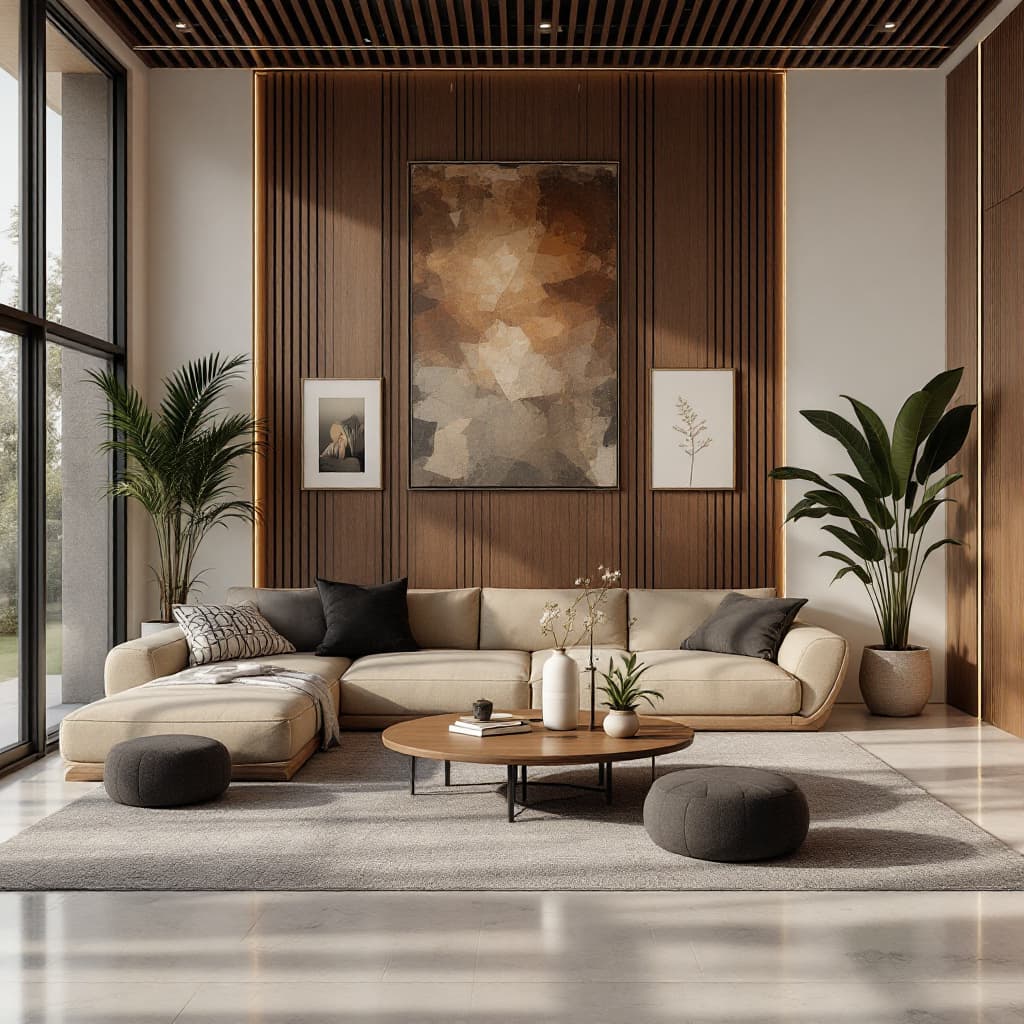 AI generated: living room