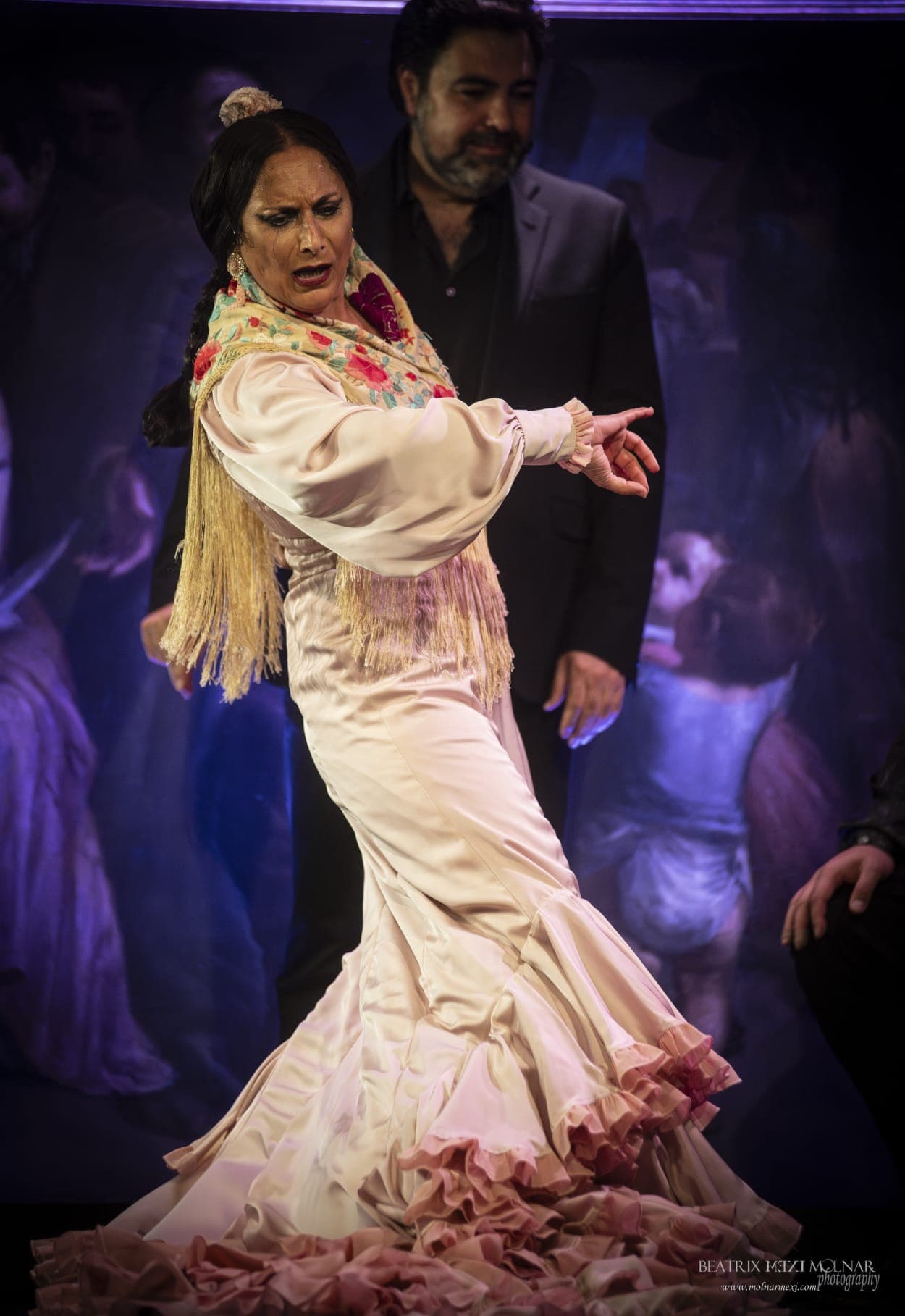 AI generated: Young Promise of flamenco dance as a heroine