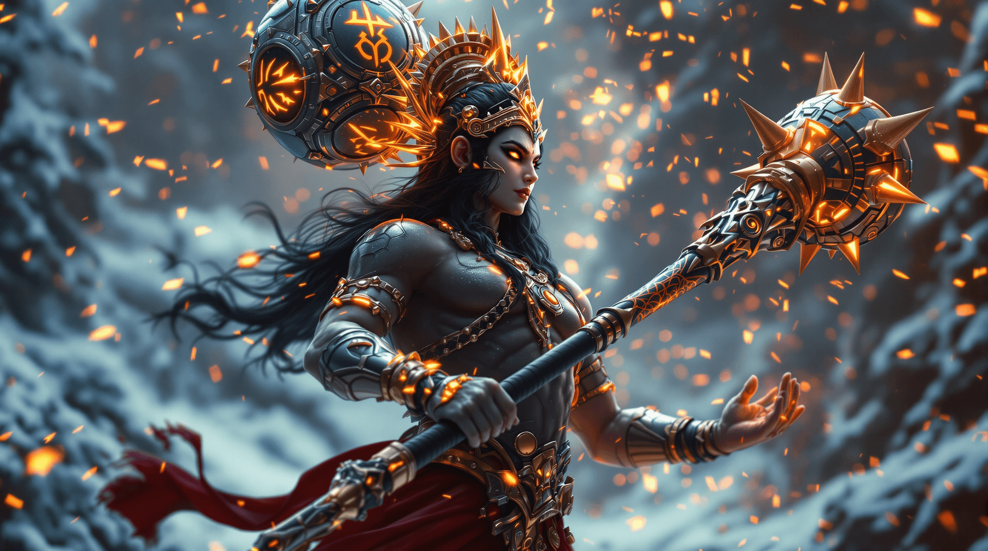 AI generated: cinematic film still professional 3d model anime artwork concept art a masterpiece oil painting, com...