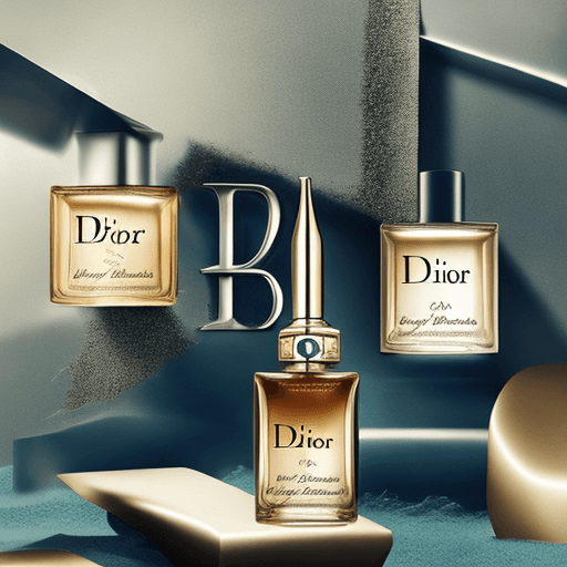 AI generated: Dior sauvage elixir background