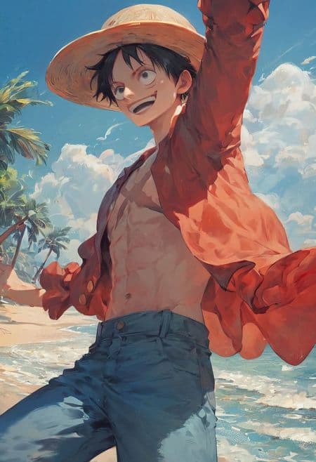 Monkey Di Luffy XL - Image 2