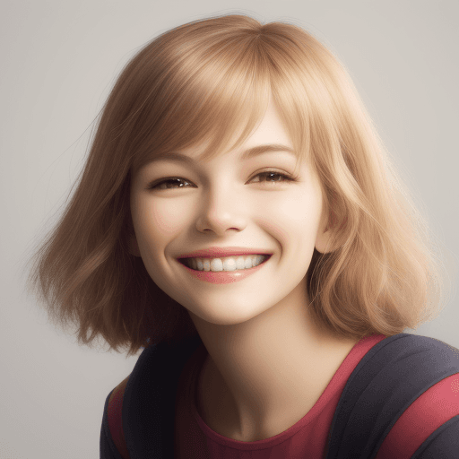 AI generated: smile