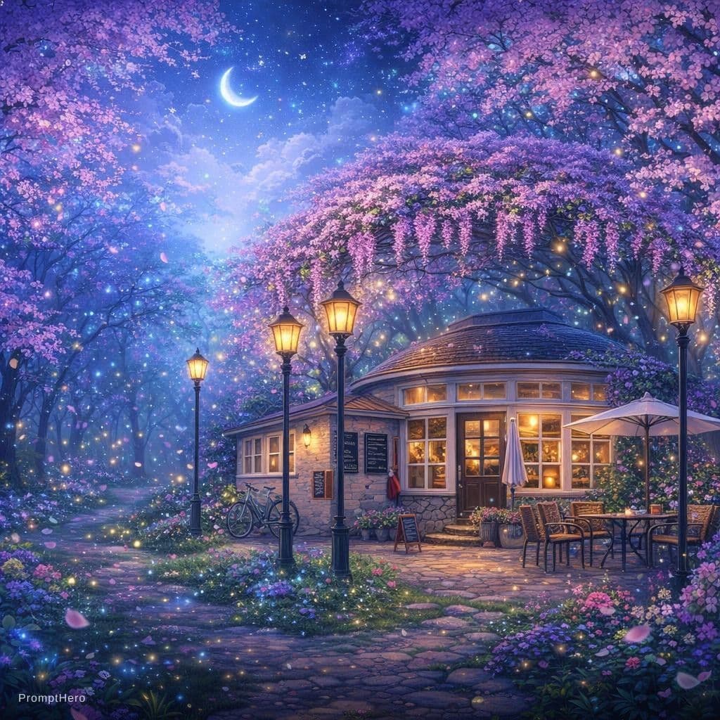 AI generated: A magical Spring Scene