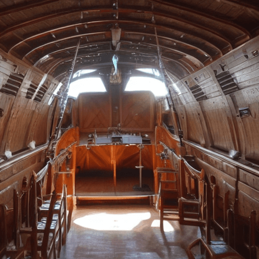 AI generated: NAVE ESPACIA
