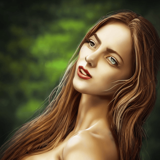 AI generated: image of a Kristin Tattar, full body scene, nude, nsfw, long hair, elegant, attractive, goddess, kin...