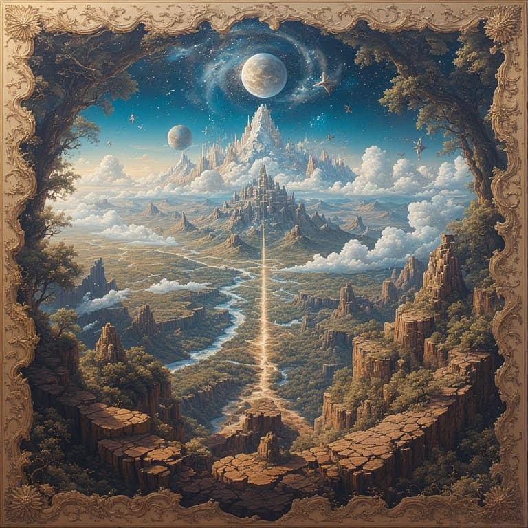 AI generated: an illusion art