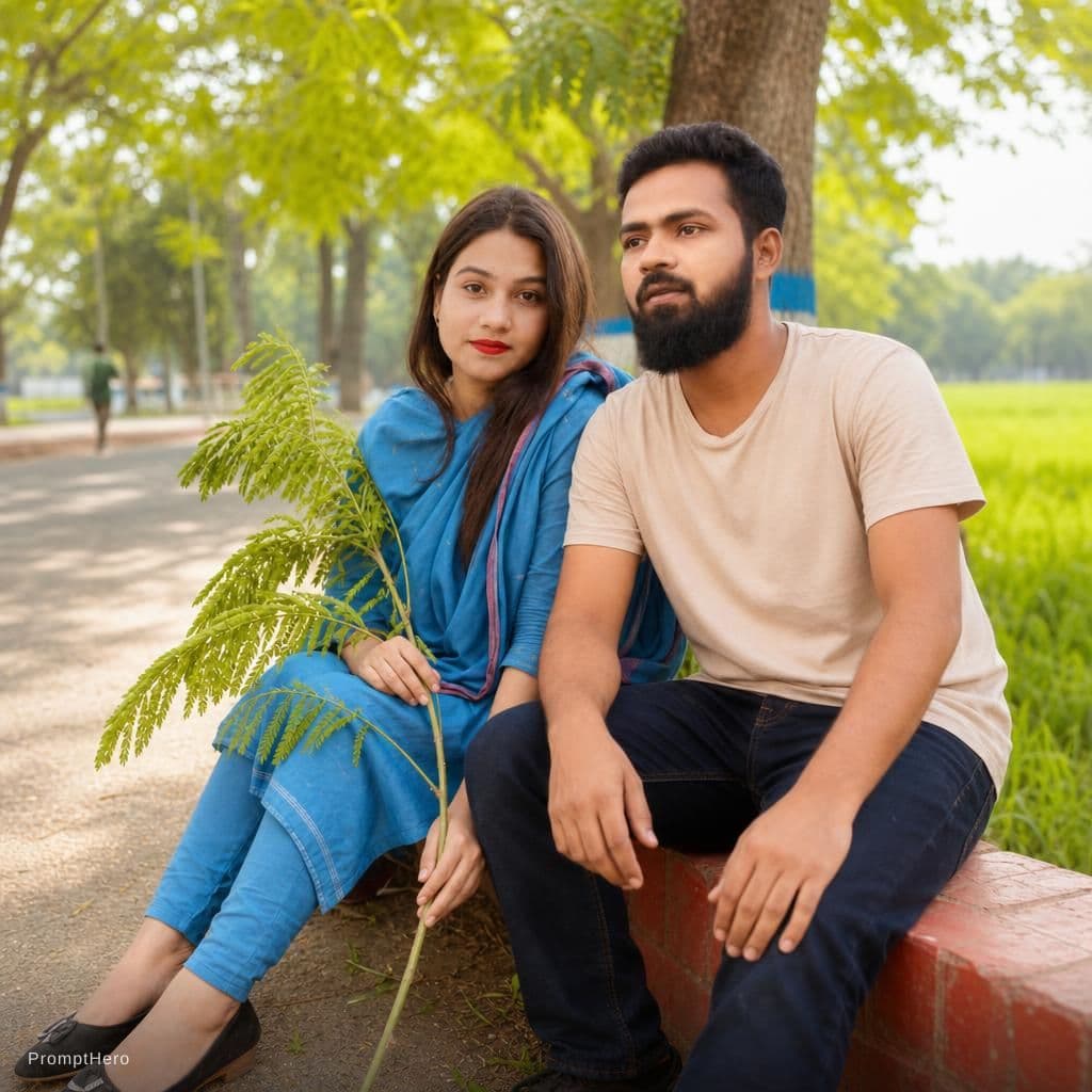AI generated: couple photo