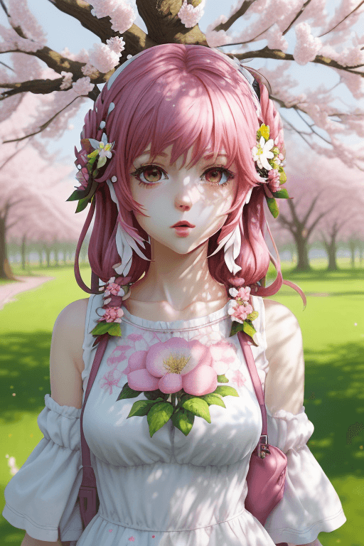 AI generated: The personification of springtime <lora:add_detail:1>