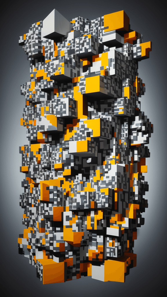 AI generated: rfktrstyle 3D Cubistpaper"An artistic visionary harnessing the essence of creativity, merging intric...