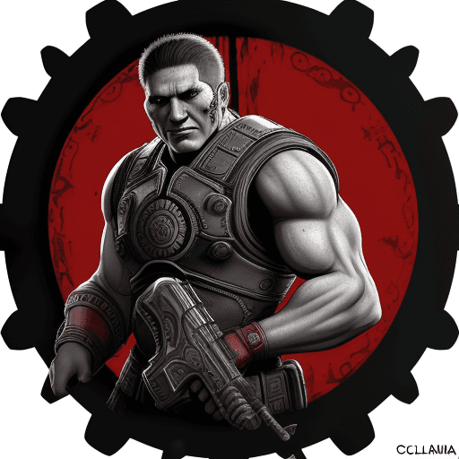 AI generated: Create an image of Gears of Wars characters as Opus Dei members in Colombia