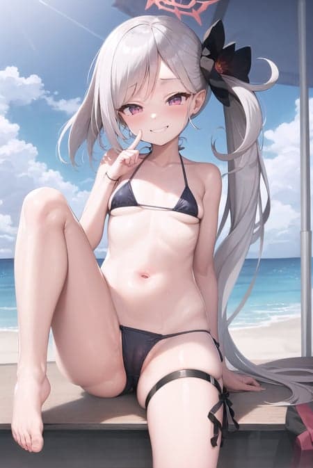 Asagi Mutsuki / 浅黄ムツキ LoRA - Image 4