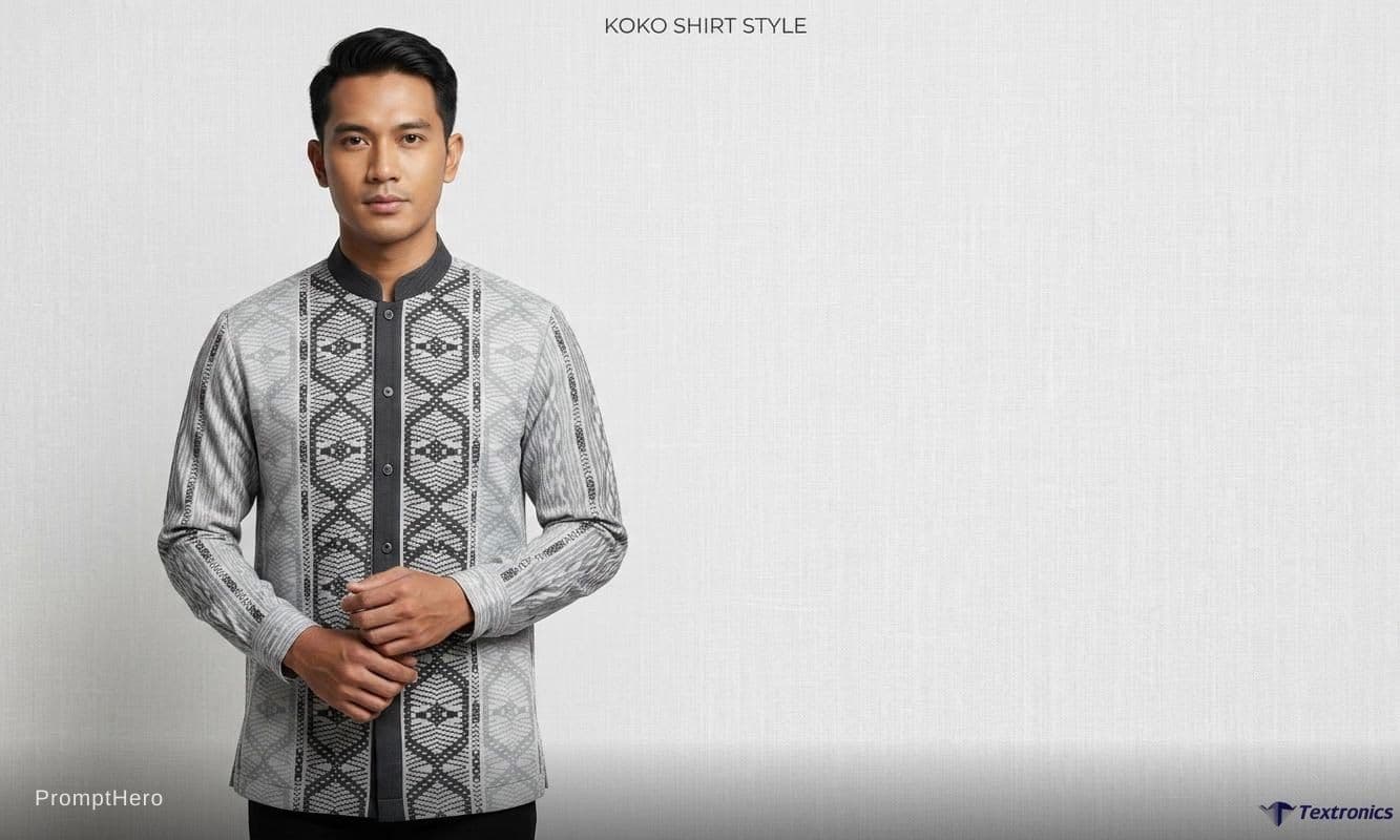 AI generated: MAKE A SHIRT OF INDONESIAN STYLE CALLED A KOKO
