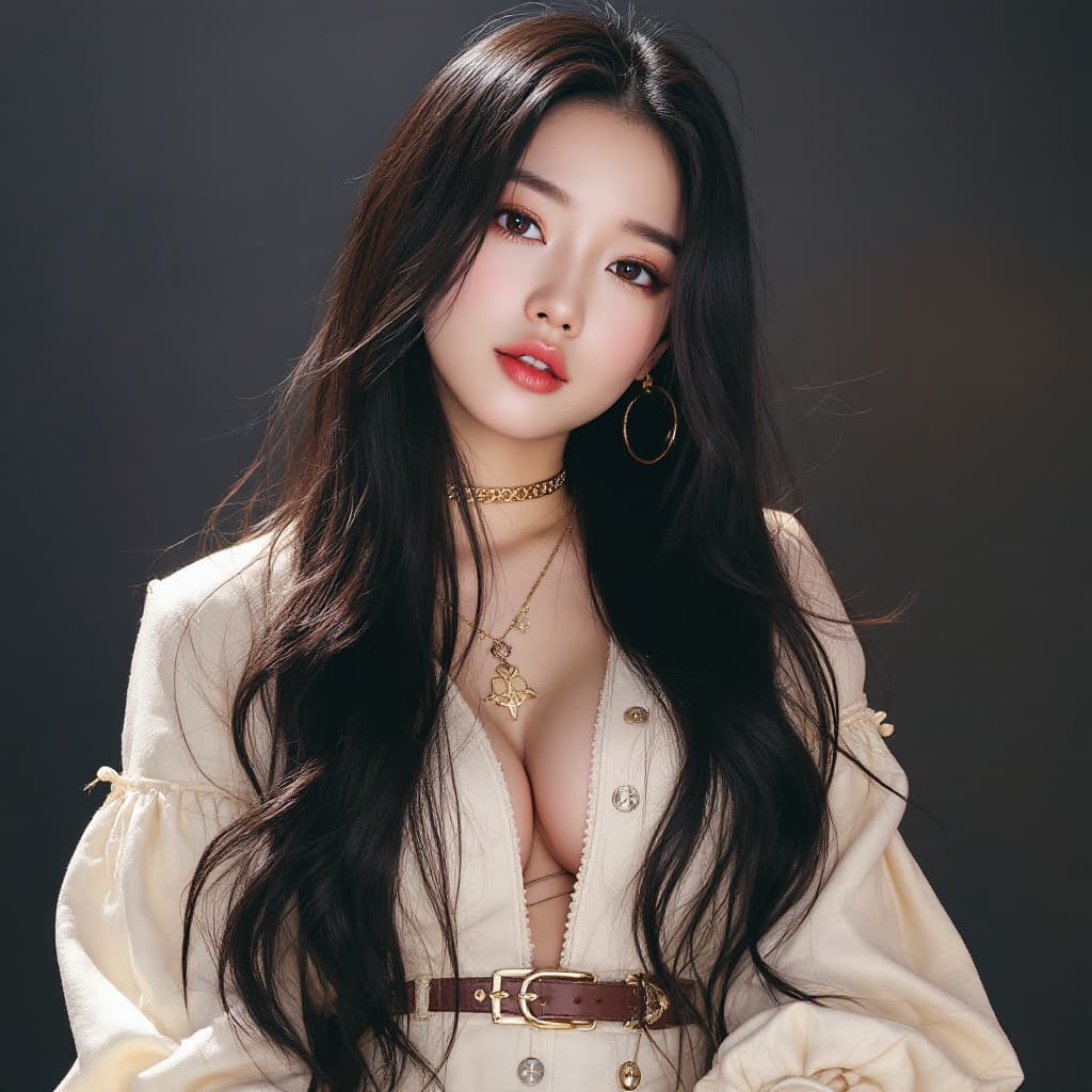 AI generated: korean singer Jennie Kim,BLACKPINK,
