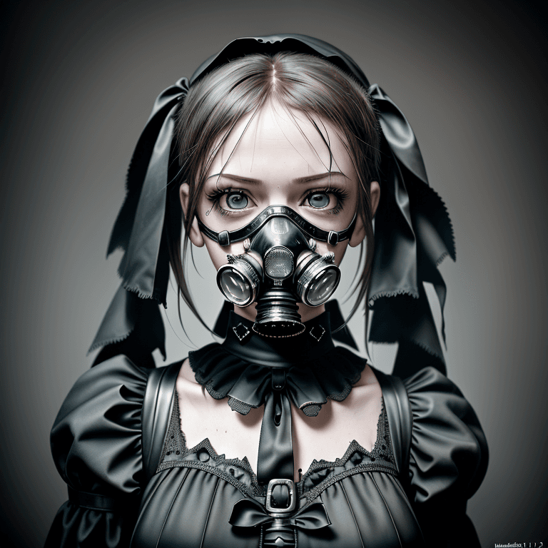 AI generated: (hyperrealism : 1. 4), (award winning: 1. 4) (masterpiece photo: 1. 4) BREAK 
photo of a gothic girl...